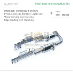 Excitech Intelligent Unmanned Furniture Production Line Turnkey Lights-out Woodworking Line Nesting Edgebanding Cell Handling - Image 4