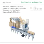 Excitech Intelligent Unmanned Furniture Production Line Turnkey Lights-out Woodworking Line Nesting Edgebanding Cell Handling - Image 6