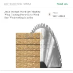 Jinan Excitech Wood Saw Machine Wood Training Power Style Wood Saw Woodworking Machine - Image 5