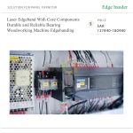 Laser Edgeband With Core Components Durable and Reliable Bearing Woodworking Machine Edgebanding - Image 4