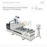 Multi-functional Excitech Furniture Making Cnc PTP Machine