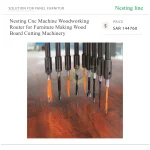 ⁦ماكينة راوتر CNC بنظام Nesting للأعمال الخشبية، لتصنيع الأثاث وتقطيع ألواح الخشب⁩ - الصورة ⁦3⁩