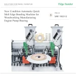 New Condition Automatic Quick Melt Edge Banding Machine for Woodworking Manufacturing Engine Pump Bearing - Image 3