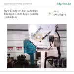 ⁦ماكينة تلبيس حواف أوتوماتيكية بالكامل موديل EV681 بتقنية تلبيس حواف متقدمة⁩ - الصورة ⁦6⁩