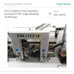 ⁦ماكينة تلبيس حواف أوتوماتيكية بالكامل موديل EV681 بتقنية تلبيس حواف متقدمة⁩ - الصورة ⁦4⁩