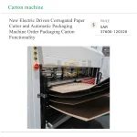 New Electric Driven Corrugated Paper Cutter and Automatic Packaging Machine Order Packaging Carton Functionality - Image 5