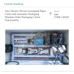 New Electric Driven Corrugated Paper Cutter and Automatic Packaging Machine Order Packaging Carton Functionality - Image 6