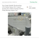 New Single Spindle Woodworking CNC Router Syntec PLC Control System Servo Motor Nesting Gearbox Pump Bearing Engine Core - Image 4