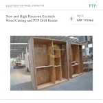 New and High Precision Excitech Wood Cutting and PTP Drill Router - Image 6