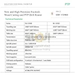 New and High Precision Excitech Wood Cutting and PTP Drill Router - Image 7