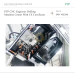 PTP CNC Engraver Drilling Machine Center With CE Certificate - Image 3