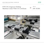 PTP CNC Engraver Drilling Machine Center With CE Certificate - Image 4