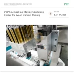 PTP Cnc Drilling Milling Machining Center for Wood Cabinet Making - Image 2