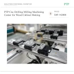 PTP Cnc Drilling Milling Machining Center for Wood Cabinet Making - Image 4