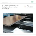 PTP Model Wood Drilling and Cutting Cnc Router Machine for Furniture - Image 5