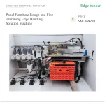 Panel Furniture Rough and Fine Trimming Edge Banding Solution Machine - Image 3