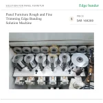 Panel Furniture Rough and Fine Trimming Edge Banding Solution Machine - Image 6