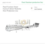 Panel Furniture Smart Factory/Cabinet Wardrobe Door Production Line - Image 3