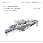 Panel Furniture Smart Factory/Cabinet Wardrobe Door Production Line - Image 2