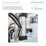 Six Sided Drilling Machine for Wood Board Drilling Machinery - Image 5