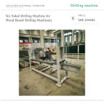 Six Sided Drilling Machine for Wood Board Drilling Machinery - Image 6
