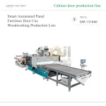 Smart Automated Panel Furniture Door Cnc Woodworking Production Line - Image 4