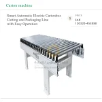 Smart Automatic Electric Paper Carton Cutting and Packaging Line with Motor Pump and Easy Operation - Image 2