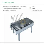 Smart Automatic Electric Paper Carton Cutting and Packaging Line with Motor Pump and Easy Operation - Image 6