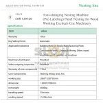 ⁦ماكينة Nesting CNC لتشغيل الألواح الخشبية، مزودة بمبدل أدوات ونظام وضع ملصقات مسبقًا، للأعمال الخشبية، من الأكثر مبيعًا حاليًا⁩ - الصورة ⁦7⁩