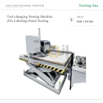 Tool-changing Nesting Machine (Pre-Labeling) Panel Nesting EXCITECH China for Wood Working - Image 5
