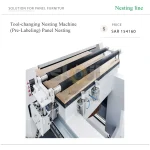 Tool-changing Nesting Machine (Pre-Labeling) Panel Nesting EXCITECH China for Wood Working - Image 6