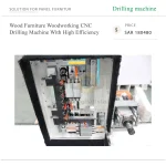 Wood Furniture Woodworking CNC Drilling Machine With High Efficiency - Image 4