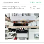 International Quality Drilling Wooden Making Processing Boring Machine - Image 2