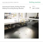 International Quality Drilling Wooden Making Processing Boring Machine - Image 3